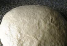 Рецепт: Тесто сдобное - На домашней сыворотке, для пирожков и булочек Мучные изделия на сыворотке